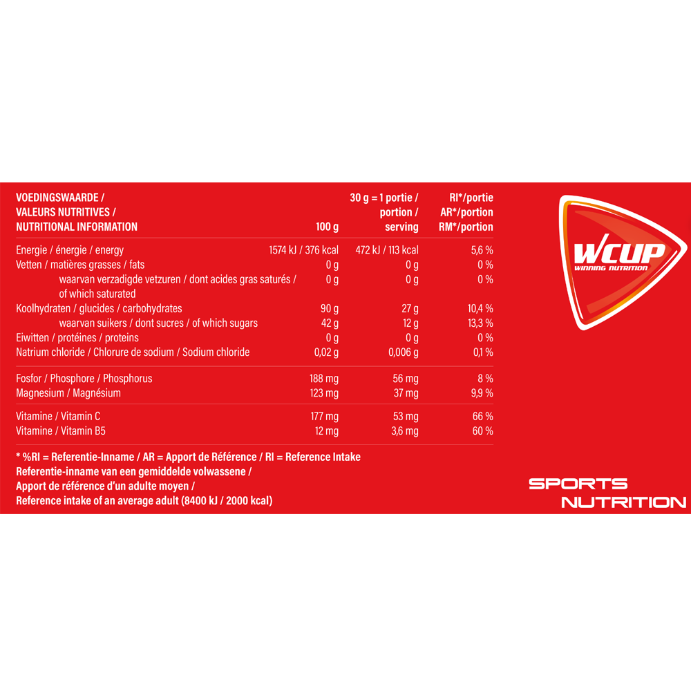 Wcup Sports Drink Funky Twist 480g